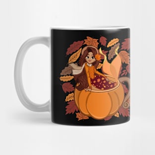 Fall Mermaid Mug